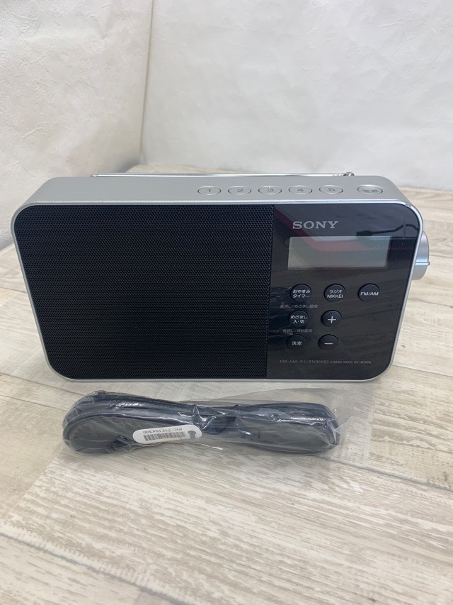 ☆【現状出品】！動作品！SONY ワイドFM NIKKEI AM ICF-M780N 高感度