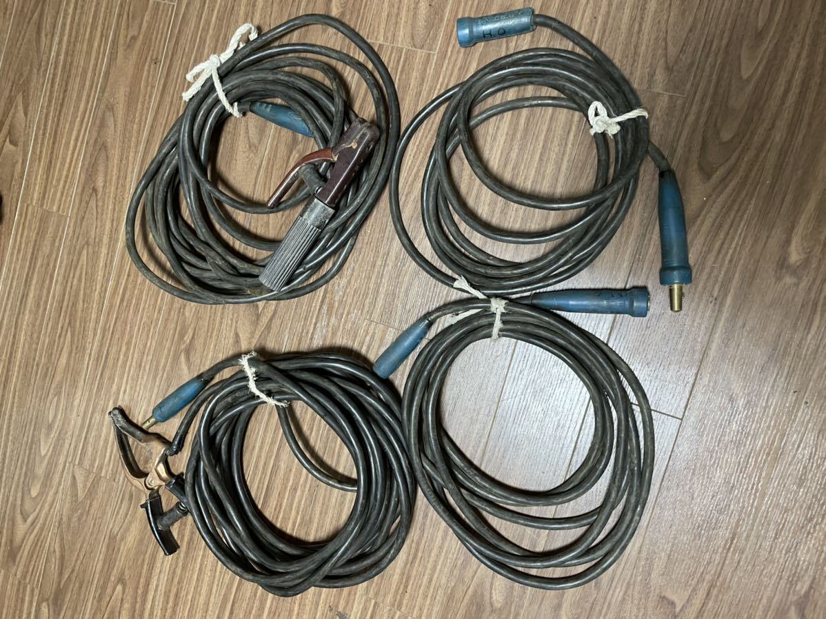 【正規品，限定セール】 サンリツ 溶接ケーブル 約10m&times;2本 延長ケーブル 約4.7m&times;2本 計4本 ジョイント プラグ ホルダー アース クリップ付き(パーツ)｜売買されたオークション情報、yahooの商品情報をアーカイ パーツ
