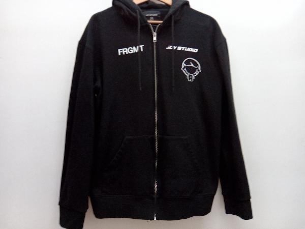 FRAGMENT JOYSTUDIO フラグメント　ジップパーカー　Lサイズ　ブラック　ロゴパーカー