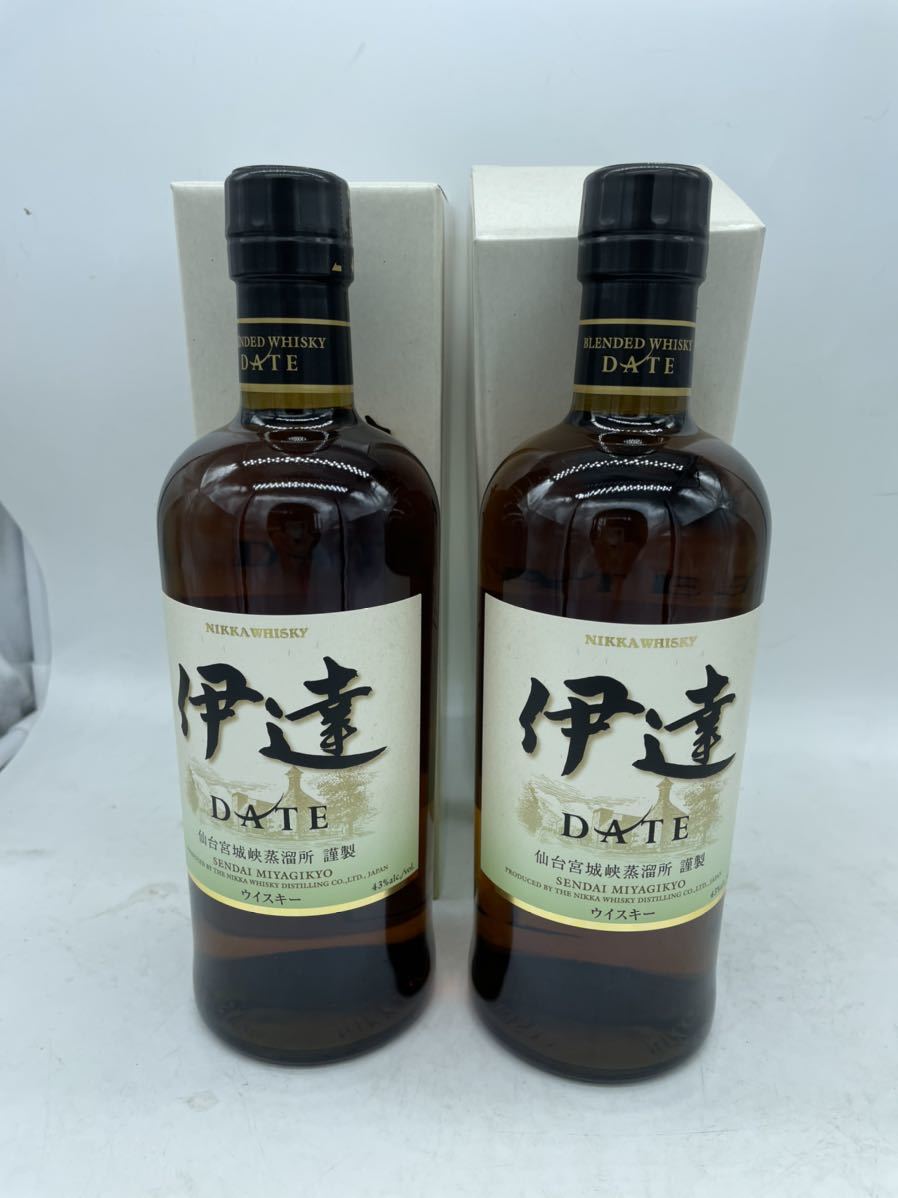 伊達 2本セット 700ml 公式通販 ウイスキー カートン付｜Yahoo!フリマ