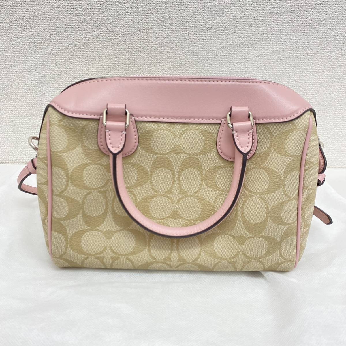 COACH コーチ 2WAY シグネチャー ボストン バッグ ショルダー バッグ COACH コーチ 2WAY シグネチャー ボストン バッグ ショルダー バッグ