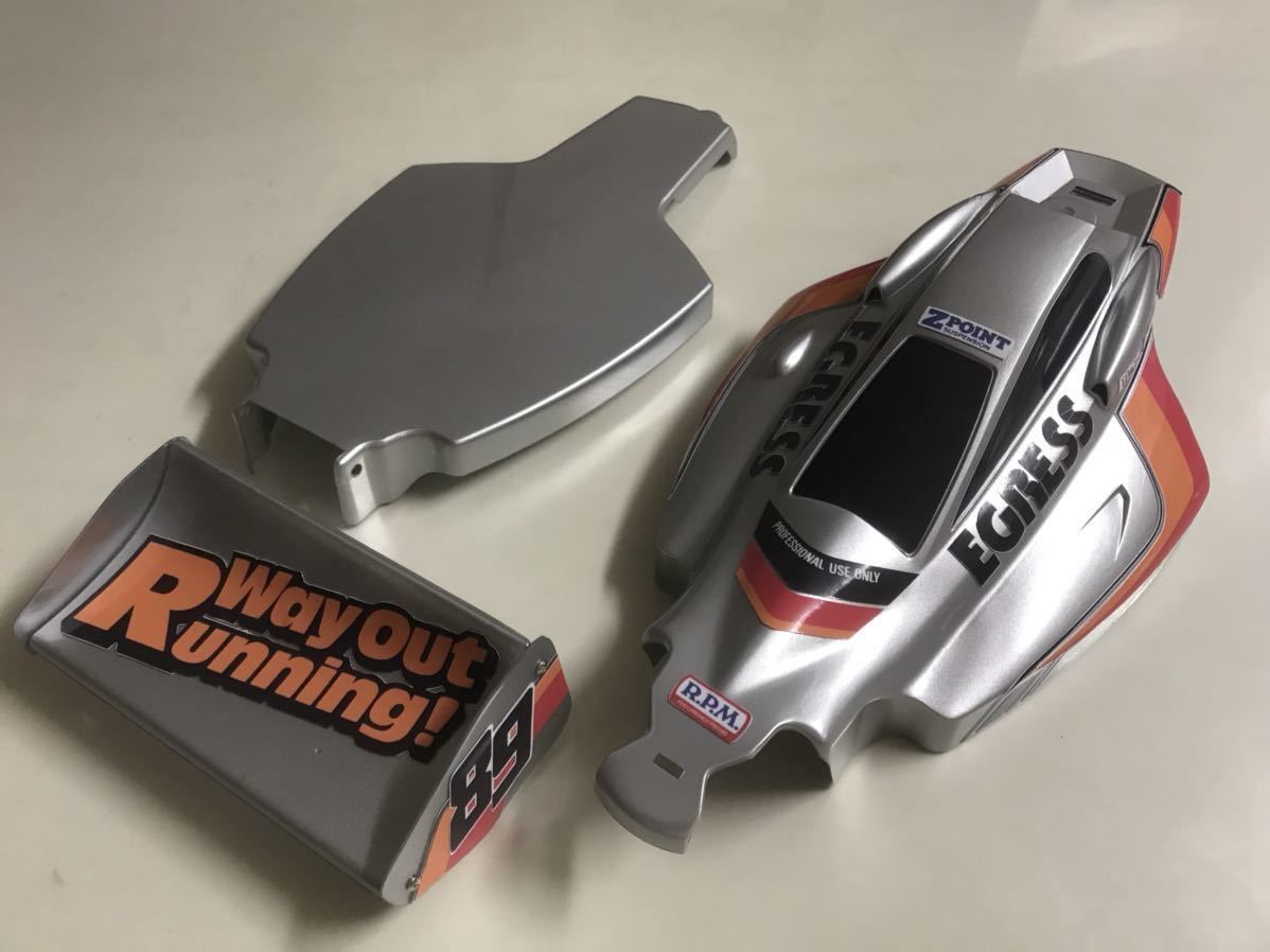 【新品！】タミヤ イグレス EGRESS ボディ・アンダーカバー・ウィング 3点セット！