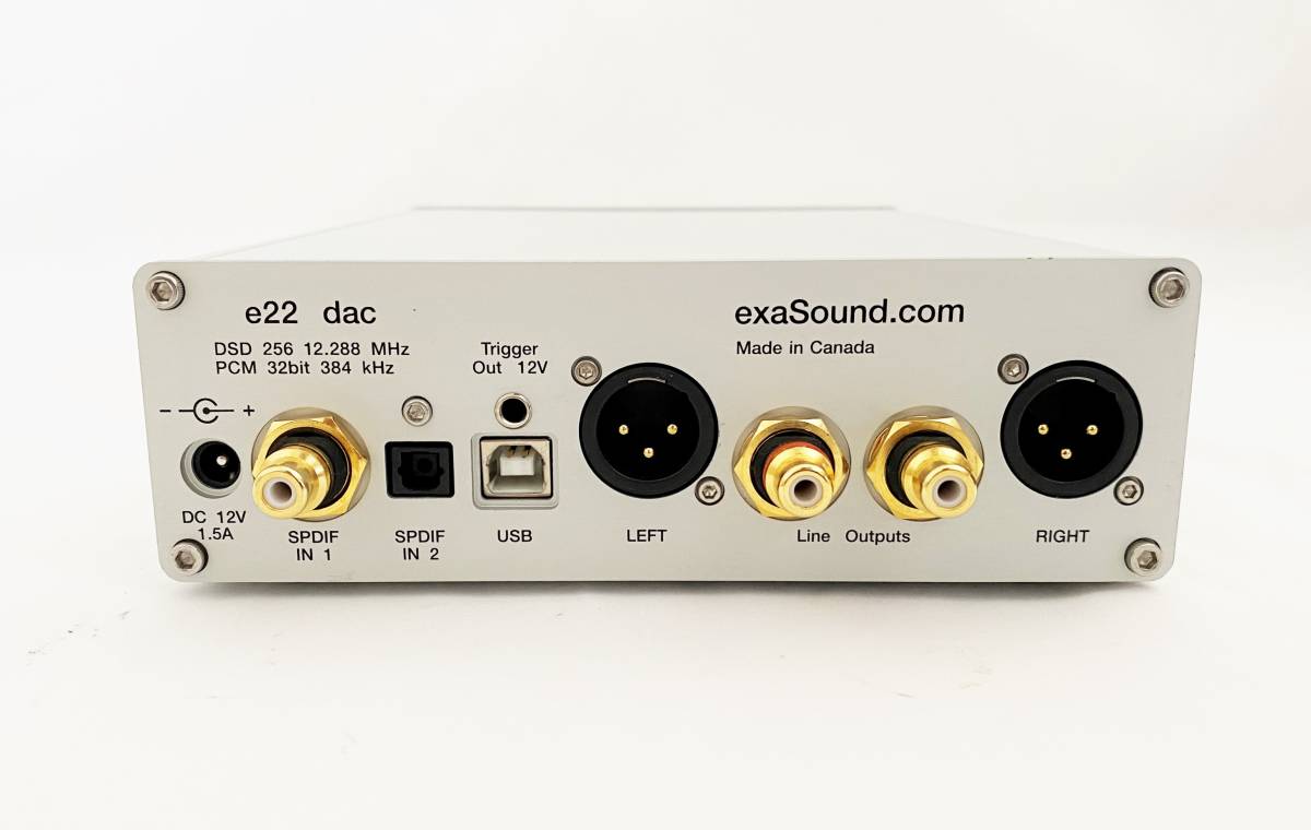 exaSound e22 mk2 USB-DAC D/Aコンバーター exaSound e22 | Design製DAコンバーター「e22 Design製DAコンバーター「e28 exaSounde22mk2を出します