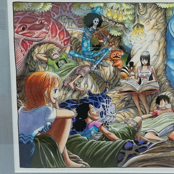 ONE 訳あり 複製原画 ONE PIECE 麦わらの一味2009ver.Mekke!限定版