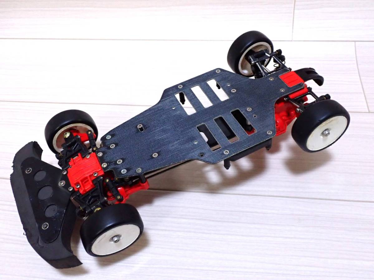 当時物　タミヤ　TA01 FRP シャーシ　メカ　オプション付　ラジコン タミヤ シャーシ TA01 FRP ラジコン 当時物 メカ オプション付