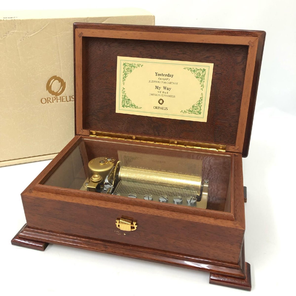 ORPHEUS オルフェウス SANKYO サンキョー オルゴール｜Yahoo