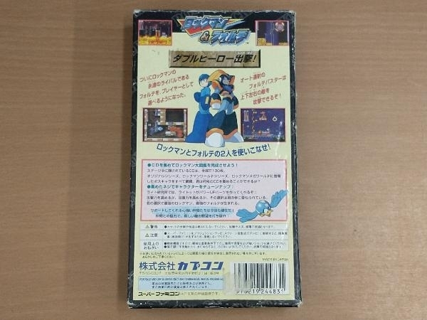 ソフトのみ 箱なし 説明書なし ロックマン&フォルテ ロックマン