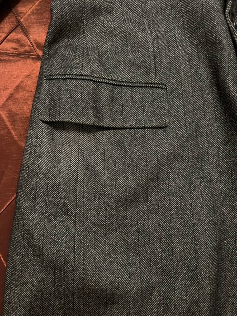 Dior homme ディオール オム ヘリンボーン チェスターコート 44 中古