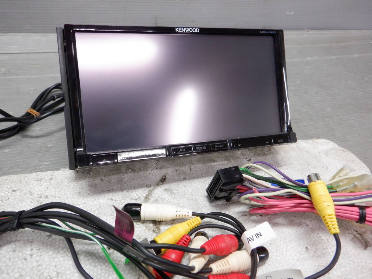 KENWOOD ケンウッド OK メモリーナビ DVD CD MDV-L500地図データ2012年 