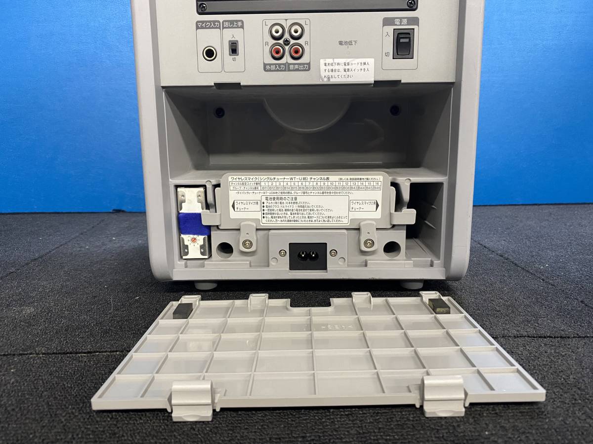 Victor ビクター ポータブルワイヤレスアンプ PE-W50 未チェック 現状