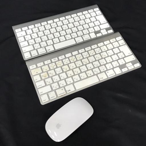Apple ワイヤレスキーボードA1314とマジックマウスA1296のセット Apple A1314 Wireless Keyboard ワイヤレスキーボード A1296 マジック