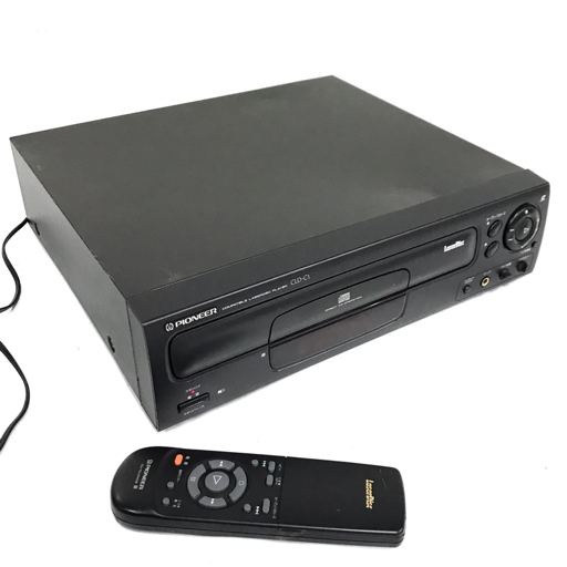 美品　Pioneer パイオニア LDプレーヤー CLD-C1 リモコン付属 PIONEER CLD-C1 CD LD レーザーディスク プレーヤー 映像機器 リモコン
