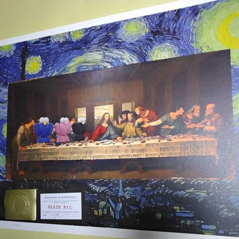 Death NYC Last Supper アート作品 絵画 Death NYC Last Supper アート作品 絵画 NYC Last DEATH Supper