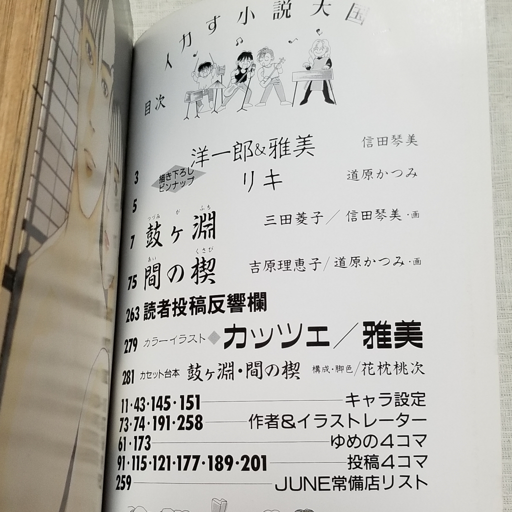 BL小説 JUNE全集Ⅱ 吉原理恵子 【公式通販】