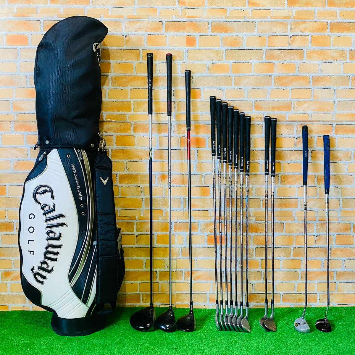 ★1円スタート★中級者★上級者★オススメ★FREX-S★キャロウェイ HYPER X テーラーメイド ゴルフクラブセット キャディバッグ