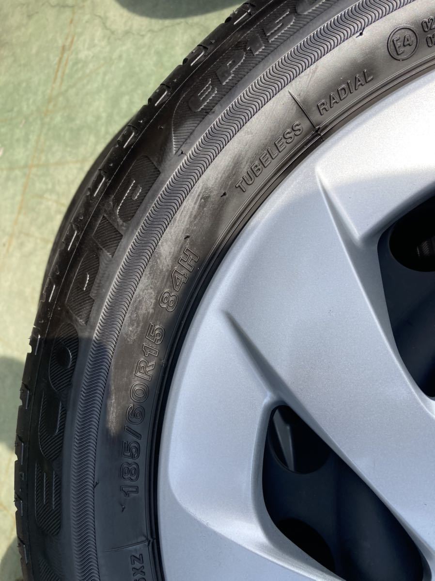 185&frasl;60r15 4本 ブリヂストンの通販 ブリヂストン 185&frasl;60R15 恵庭フィット 4本セット 25年 185&frasl;60Ｒ15 ＥＰ150 新車外しタイヤ | 安い商品を通販 2023年 サマータイヤ185&frasl;60R15 84Q