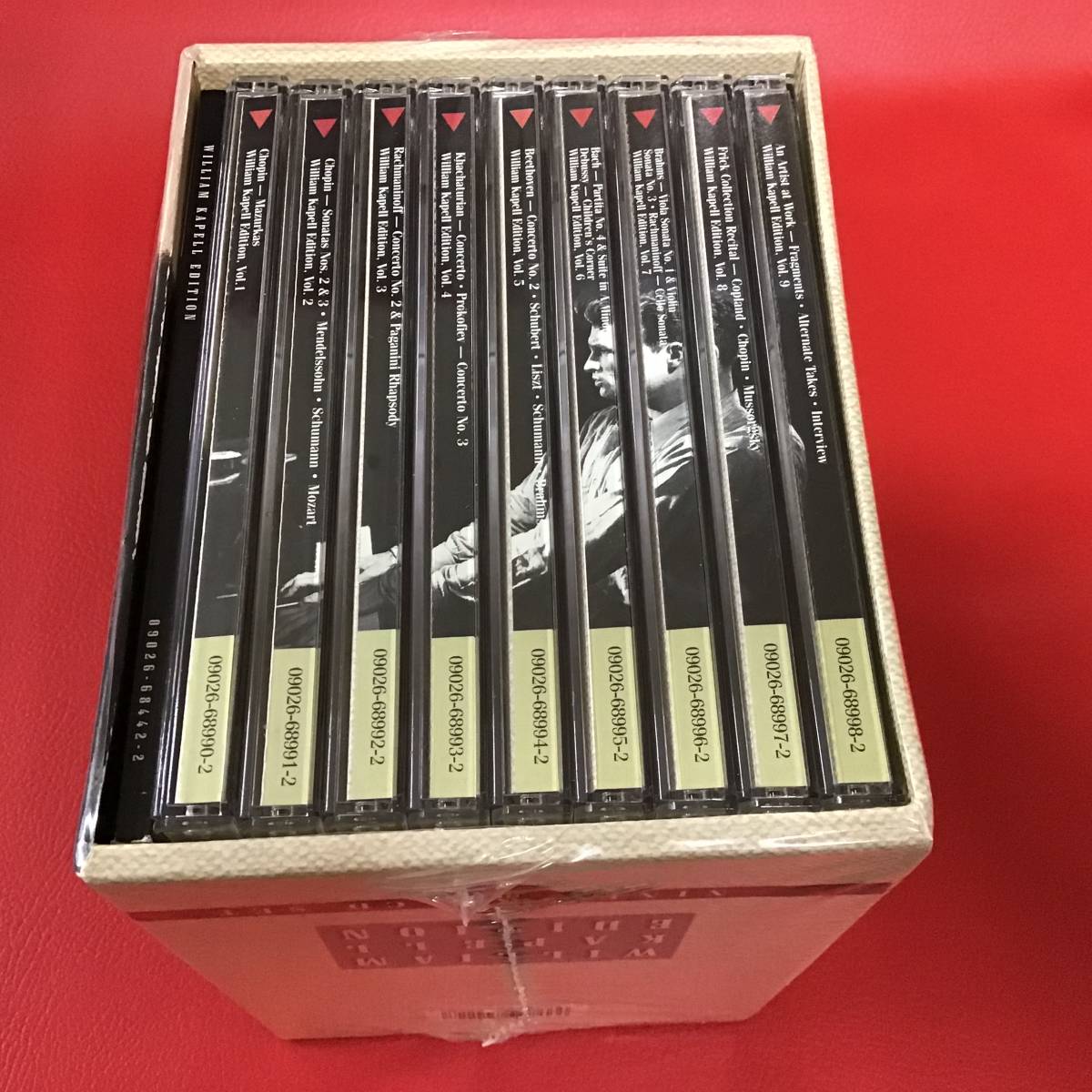 ☆米盤/ウィリアム・カペル、ピアノ作品集/9CD-BOX、09026-68442-2 