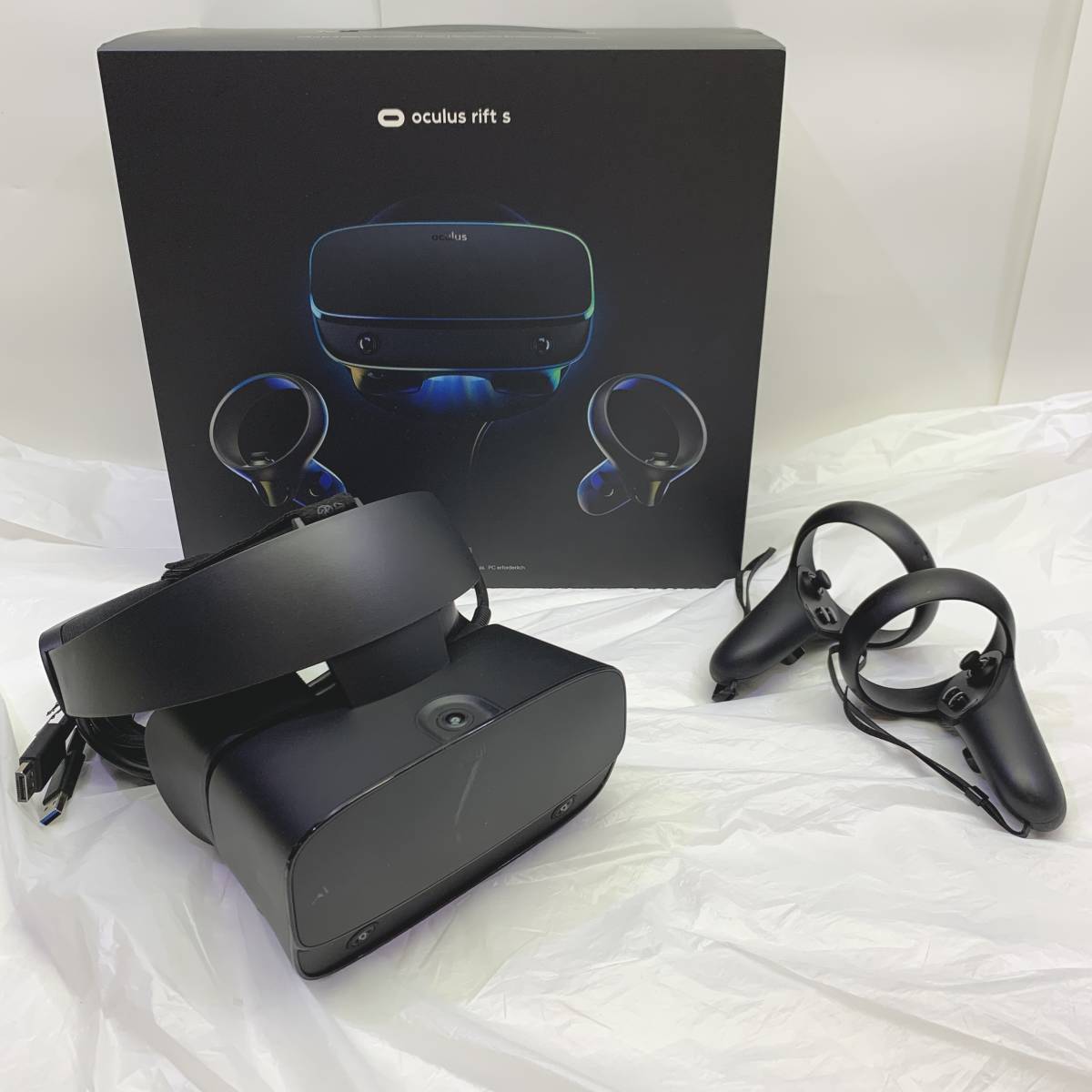 動作確認済  Rift S 7375)【VR】oculus Rift s/【動作一部のみ確認済み】/現状品 Rift 一式