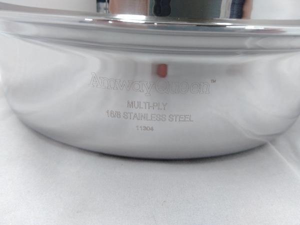 片手鍋 Amway □同梱NG□ ステンレス片手鍋（蓋 蒸し器 アムウェイ
