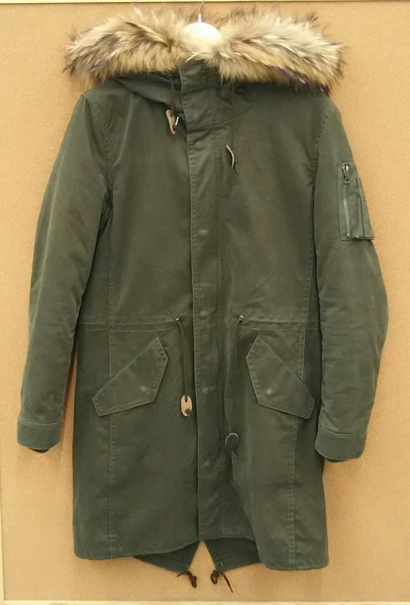 STUDIOUS ステュディオス モッズコート カーキ サイズ1 STUDIOUS ステュディオス モッズコート(M-51) カーキ系 M メンズ