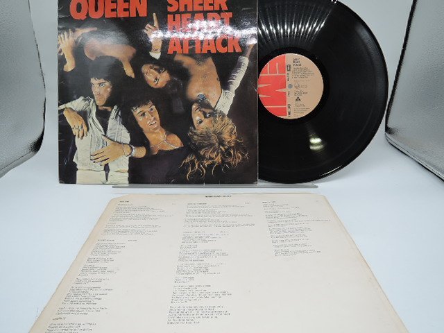 【爆買い，2026】 UK盤 Queen Sheer Heart Attack LP 12インチ /EMI EMC 3061 /Rock(Queen)｜売買されたオークション情報、yahooの商品情報をアーカイブ公開 - オークファン Q