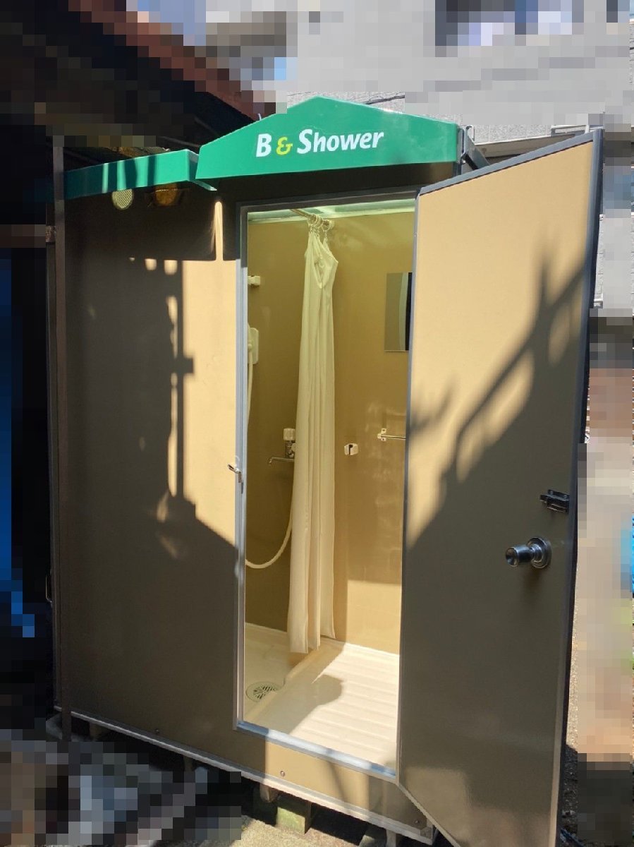 埼玉引取】S3952◇ハマツネ◇簡易シャワーユニット◇解体済◇給湯器付
