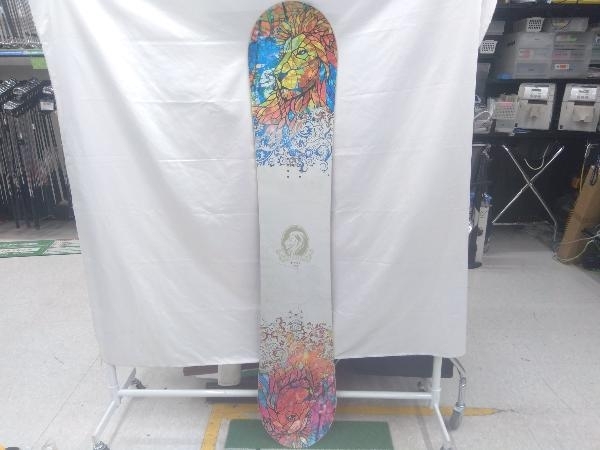 ジャンク MOSS TOTO 2016年 154cm ハイブリッドキャンバー ツインチップ スノーボード板 店舗受取可