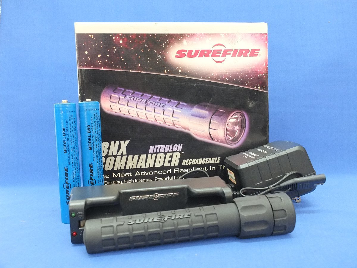 SUREFIRE 8NX 8AX COMMANDER 充電式 シュアファイア commander (8X