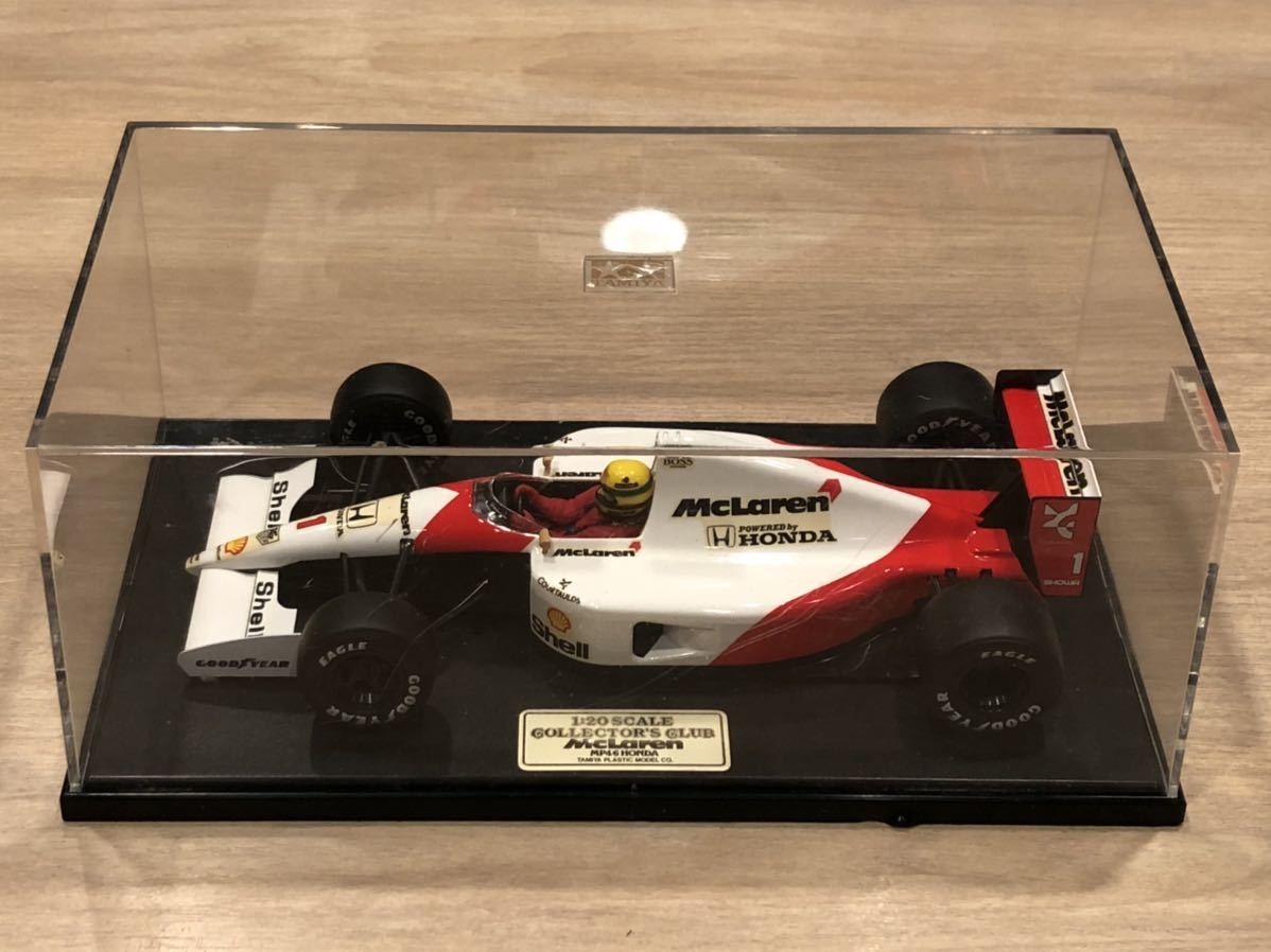 タミヤ 1/20 コレクターズクラブ マクラーレン MP4/6 ホンダ アイルトン・セナ 