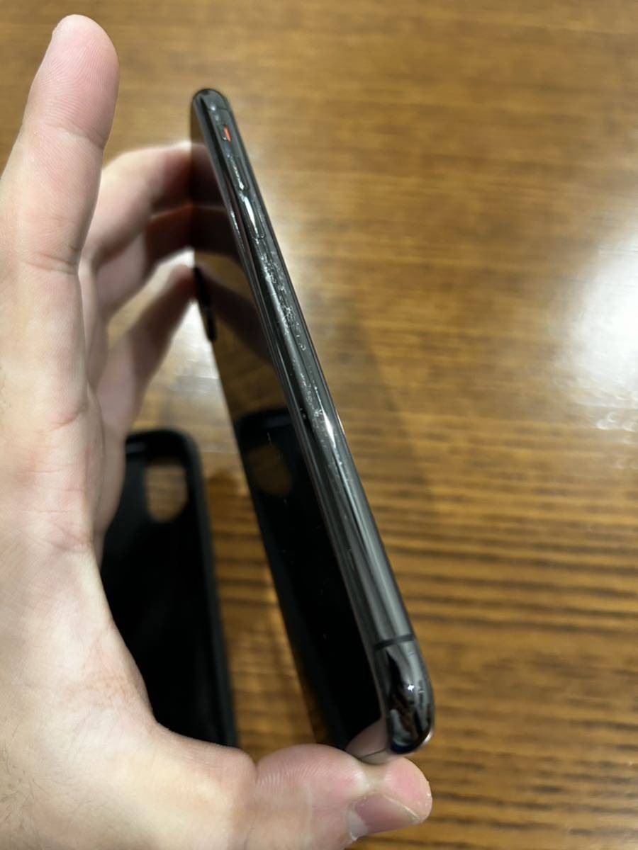 訳あり】iPhoneX 64GB SIMフリー faceID 動作ok 傷少なめ 画面割れ無し