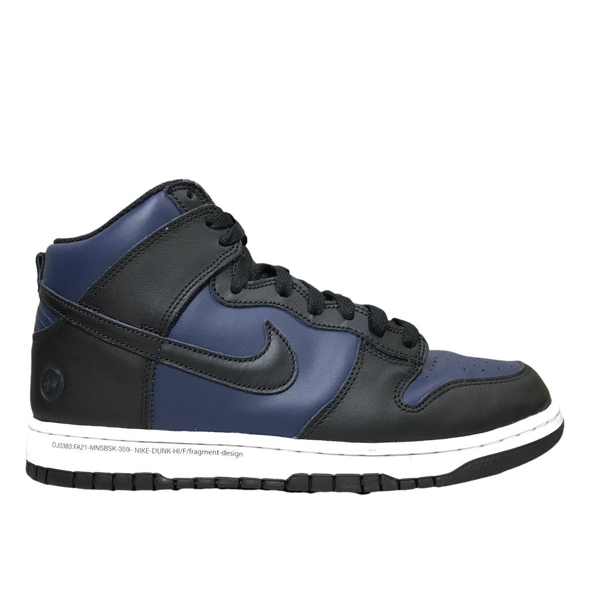 NIKE × FRAGMENT ナイキ フラグメント DUNK HI MIDNIGHT NAVY ダンク ハイ DJ0383-400 サイズ27.5cm 店舗受取可