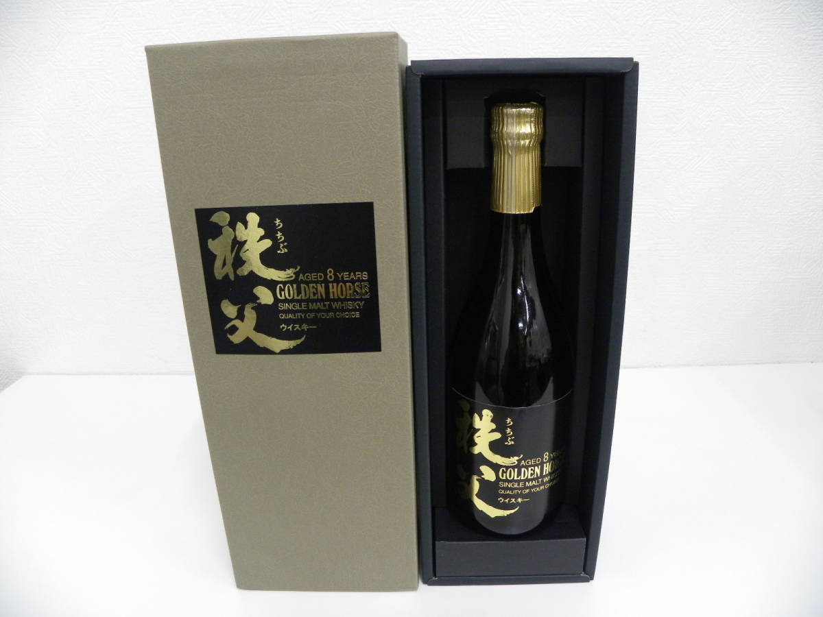 酒祭 洋酒祭 ゴールデンホース 秩父 8年 720ml シングルモルト