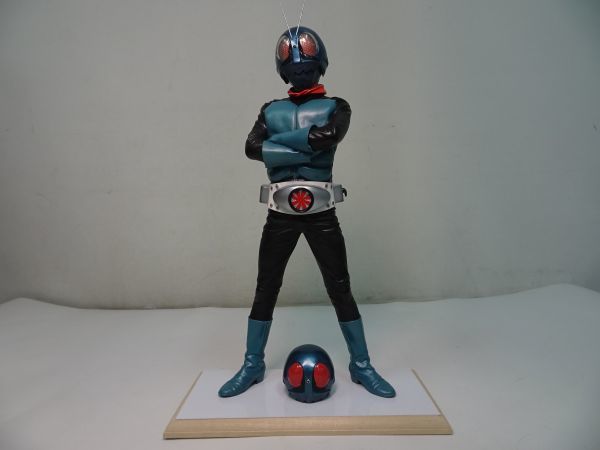 ☆ビリケン商会 仮面ライダー旧1号 完成品 付け替え頭あり 【公式通販】