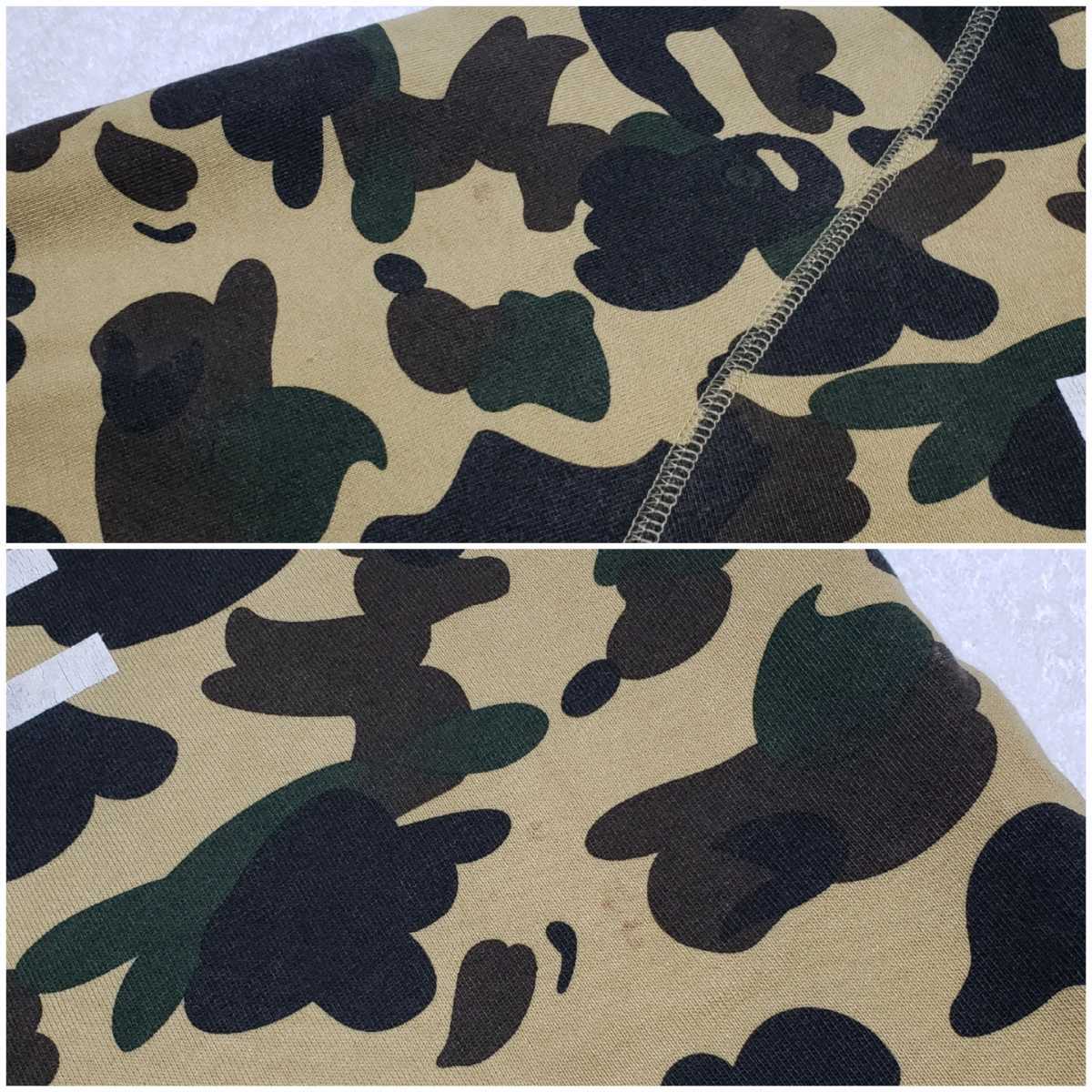 A BATHING APE REVERSIBLE NEON CAMO ZIP HOODIE アベイシングエイプ 