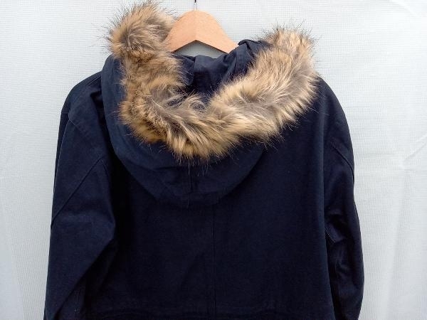 FRED PERRY フレッドペリー ファー付きモッズコート F2476 ネイビー