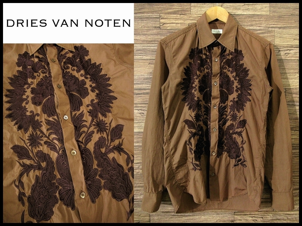 送料無料 DRIES VAN NOTEN ドリスヴァンノッテン 19AW COVEN EMB 8296  