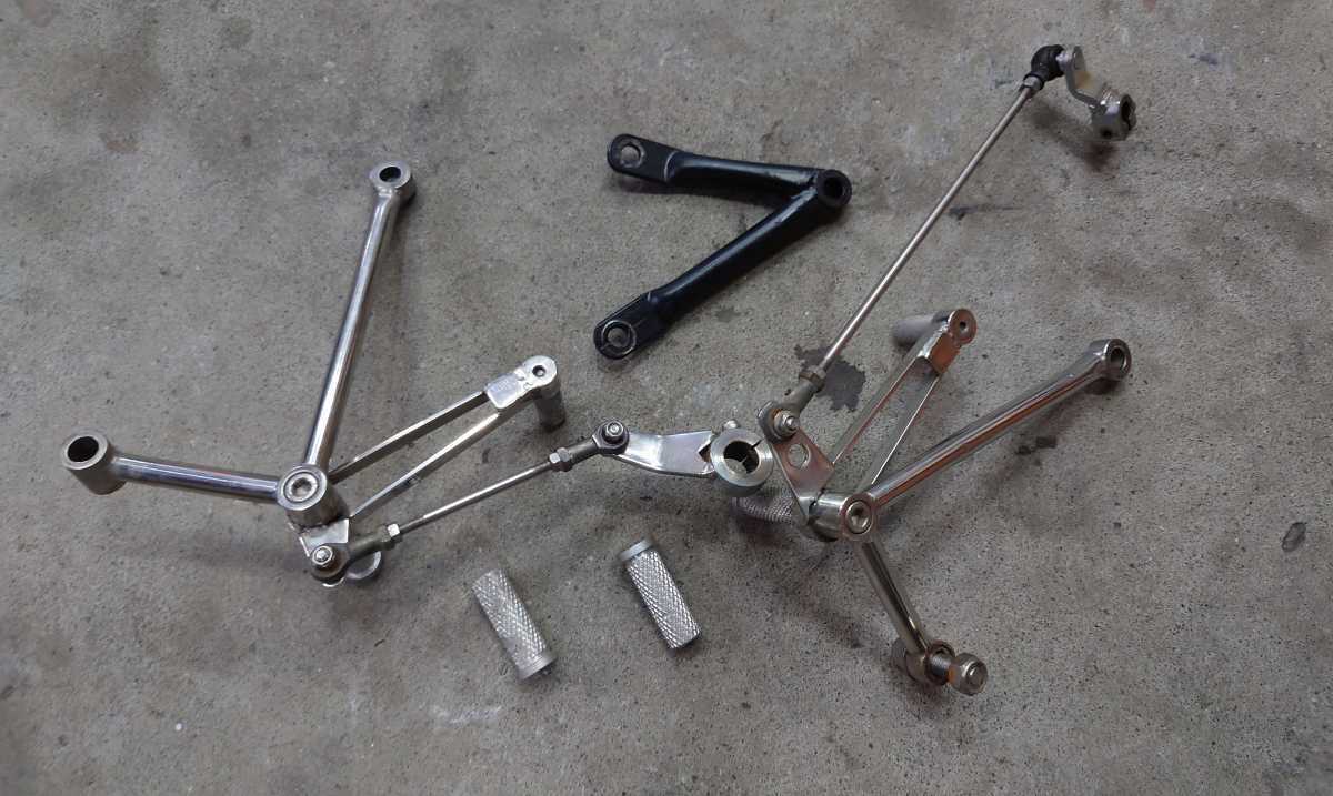 バックステップ ペイトンプレイス SR400 SR500 sr400 社外 sr400の通販 