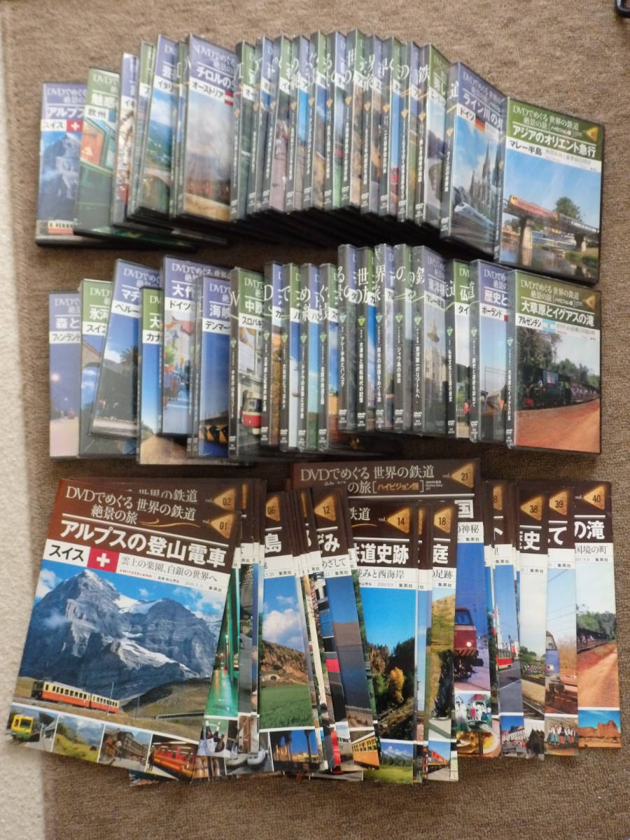 DVDで巡る世界の鉄道 Yahoo!オークション - 「dvdでめぐる世界の鉄道絶景の