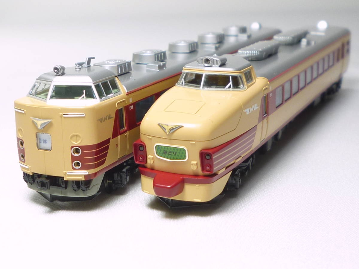 KATO 10-1480 485系 特急 みどり 4両セット(特急形電車)｜売買された