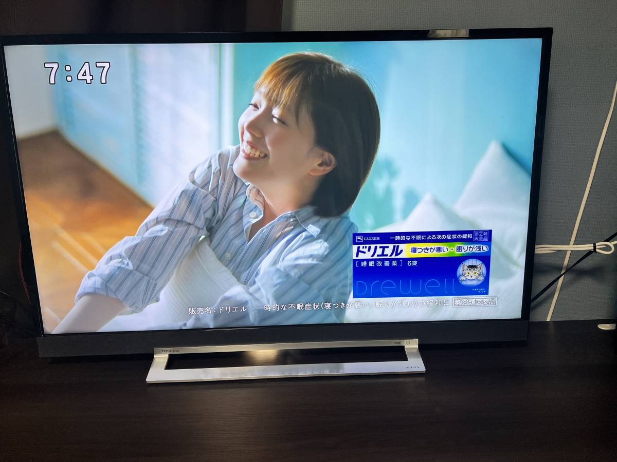 東芝 43V型 液晶テレビ レグザ 43Z730X 4K タイムシフトマシン対応 