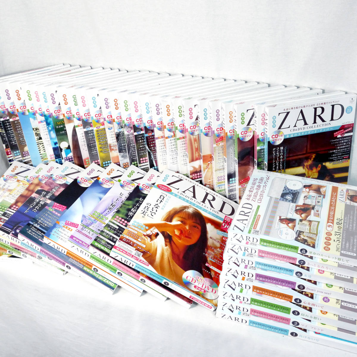 ZARD CD＆DVD コレクション 永遠のスタンダード・ナンバー 1〜37巻 隔 