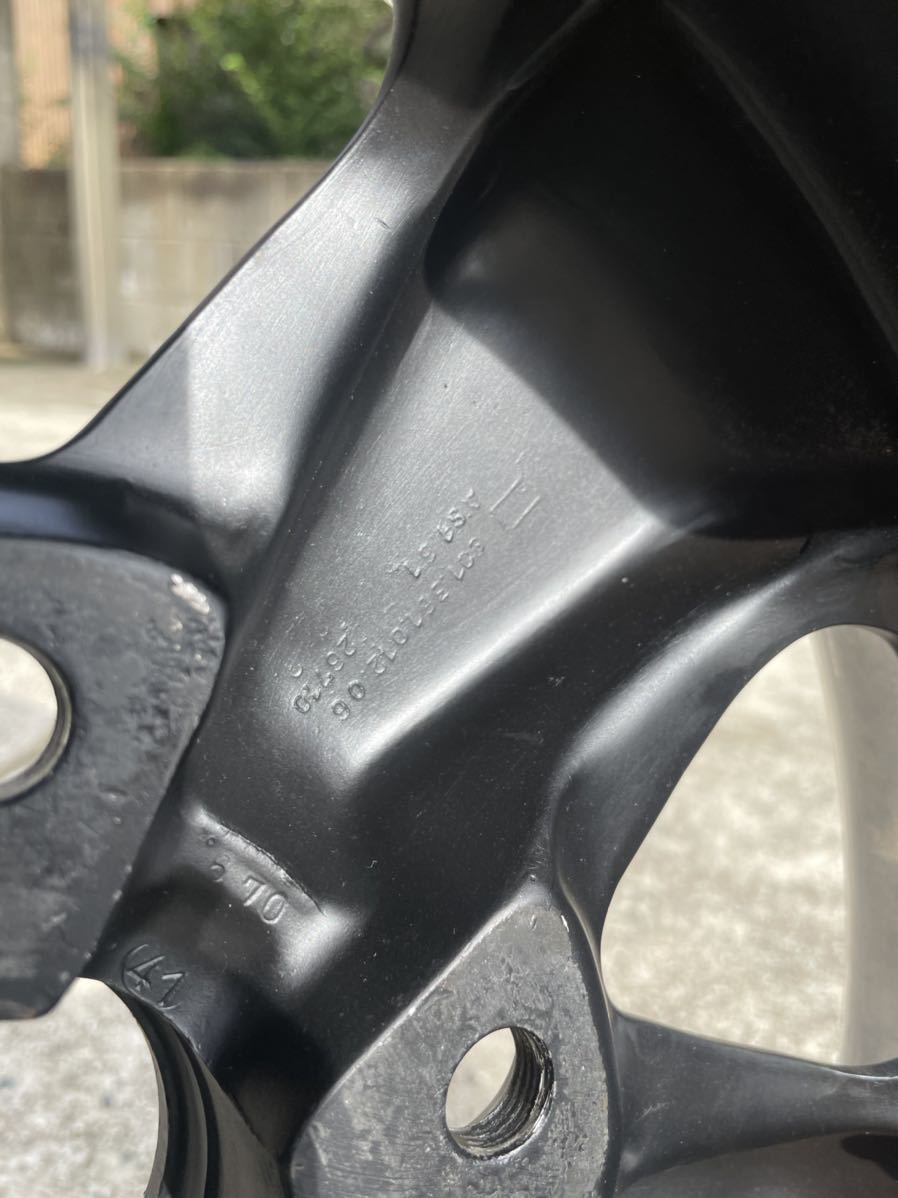 ポルシェ純正 フックス 6Jディープ×2本 空冷 vw ワーゲン(純正品