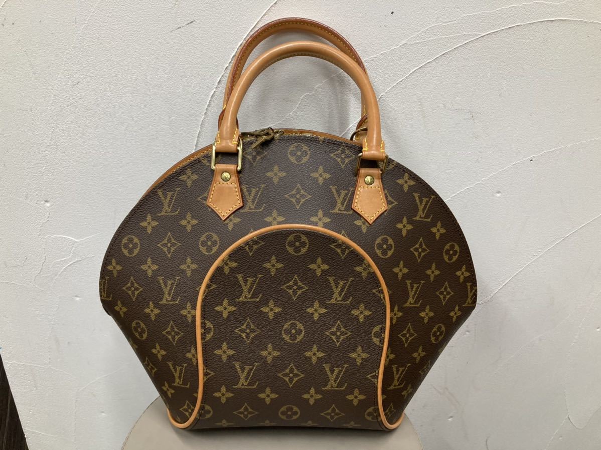 LOUISVUITTON ルイヴィトン エリプスMM モノグラム ハンドバッグ 1円