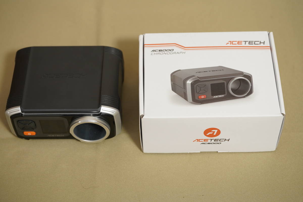 ACETECH AC6000 | BT 弾速計 高性能弾速計 初速計 自動計算 (