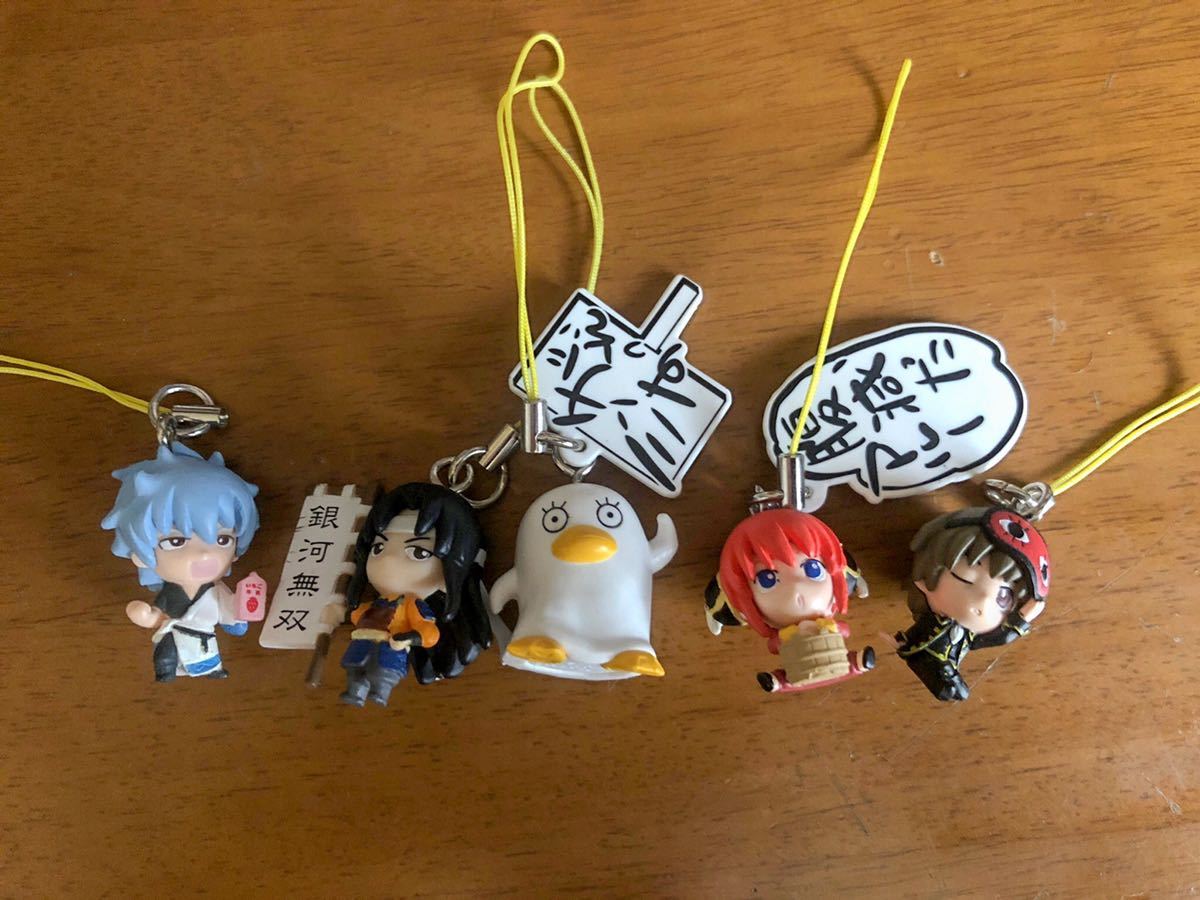 銀魂 マスコットチェーン キーホルダー ガチャ（坂田銀時 神楽