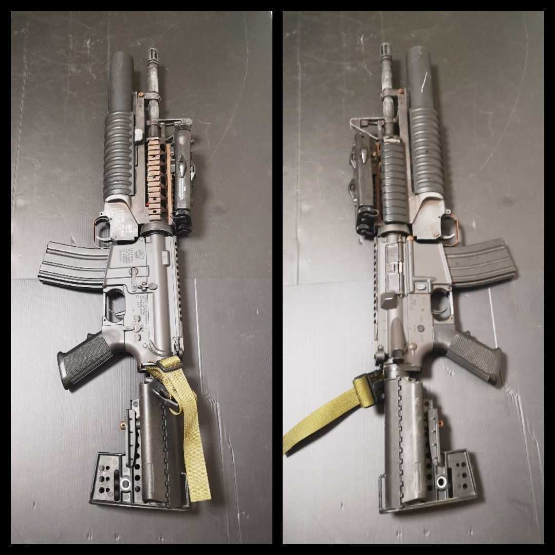 東京マルイ純正M203ショットガン3発同時発射＋M16A2フロント