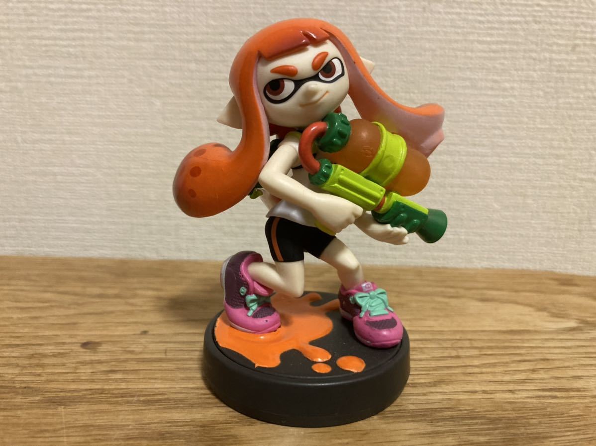 【豊富な，低価】 amiibo ガール スプラトゥーンシリーズ(ニンテンドースイッチアクセサリー)｜売買されたオークション情報、yahooの商品情報をアーカイブ公開 - オークファン ニンテンドースイッチアクセサリー