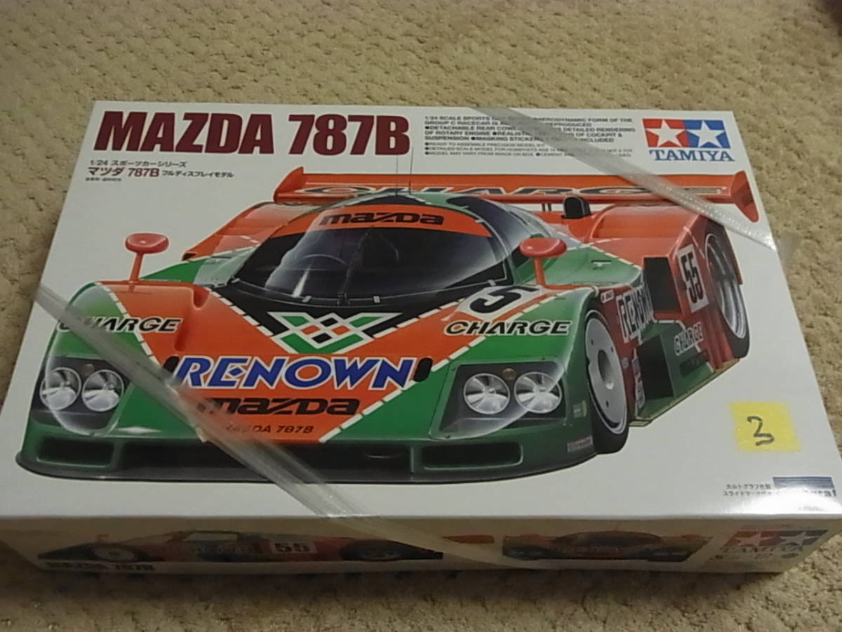 ⁄ 787B MAZDA タミヤ マツダ 1⁄24 Mans | Le マツダ787B Model Scale No