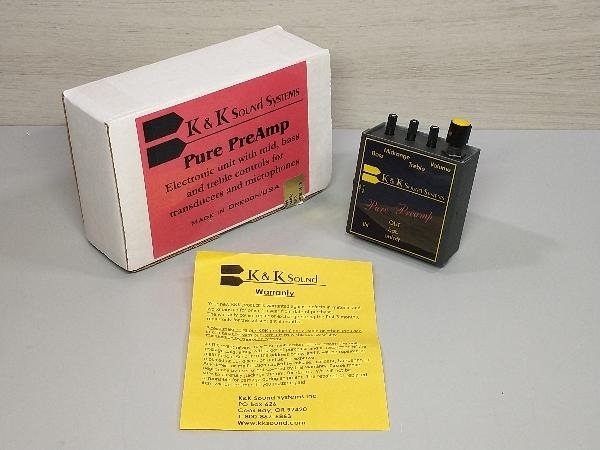 K&K Pure Preamp Sound XLR — | Pickup - System & Music