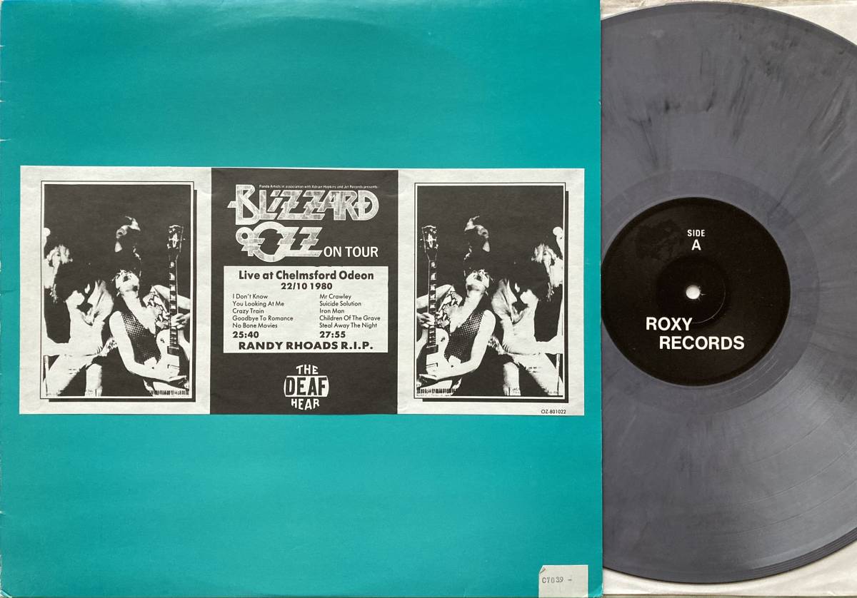 【SALE，豊富な】 カラー盤レアライヴLP BLIZZARD OF OZZ/ON TOUR 22-10-1980 Chelmsford Odeon/Randy Rhoads R.I.P.(Ozzy Osbourne)｜売買されたオークション情報、yahooの商品情報をアーカイブ公開 - オークファン Ozzy Osbourne